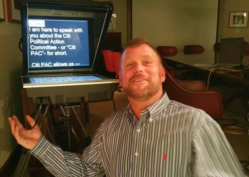 Matt Burton With Prompter 2