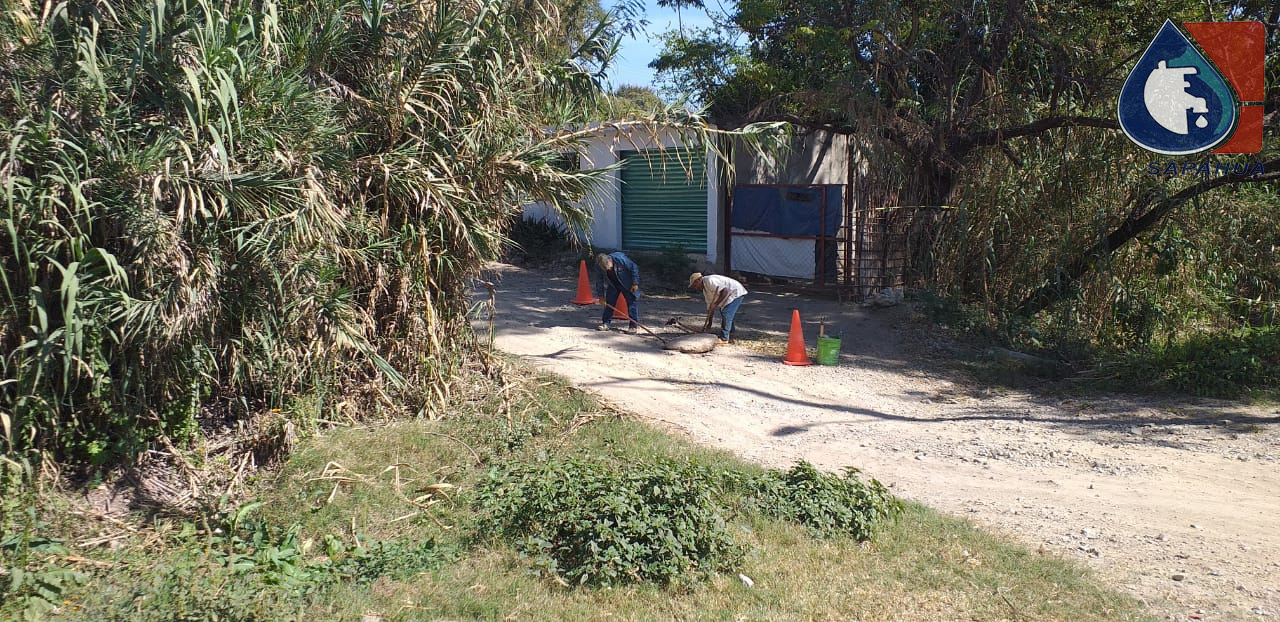 SONDEO DE DRENAJE EN CALLE IGNACIO VÁSQUEZ, COLONIA MILITAR