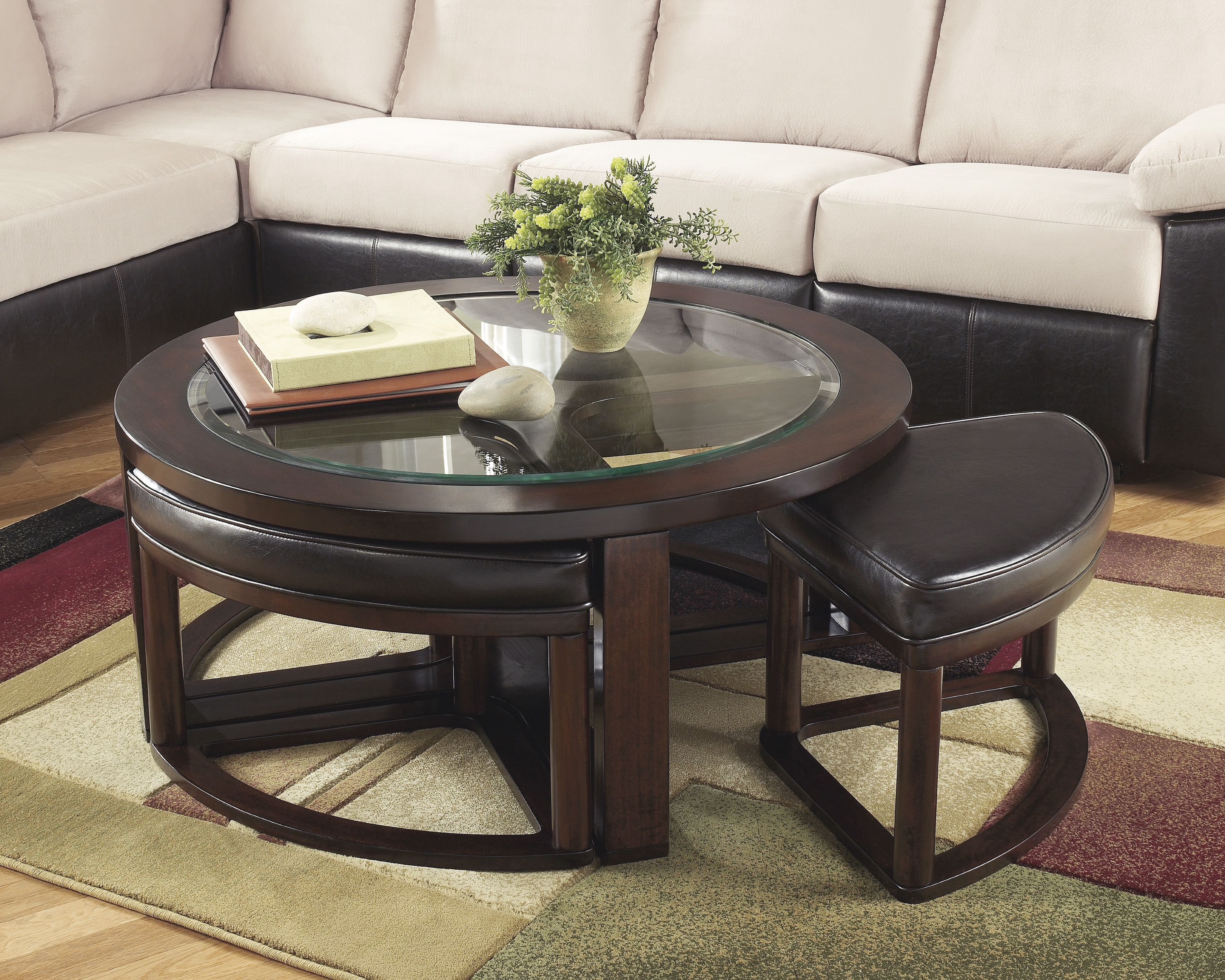 Marion Cocktail Table w/ 4 stools
Also Available with set of End Tables