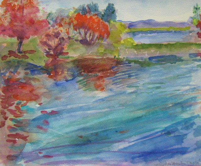 Taylor, Autumn Reds, 10.5x12.5 WC