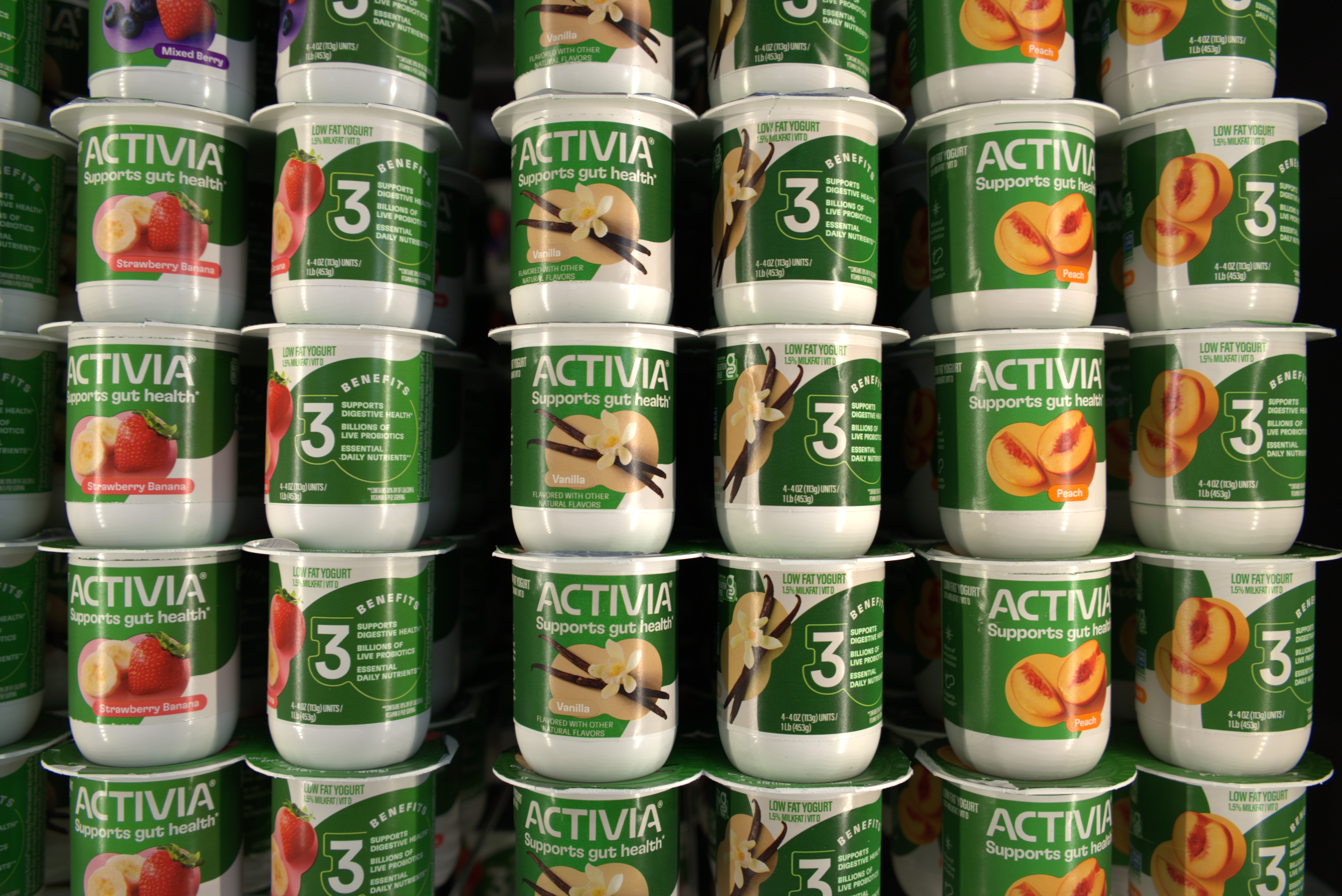 Large Variety of Yogurts