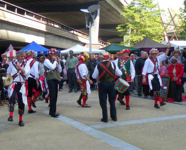 We&apos;ve finished as Ray hold the swords aloft
