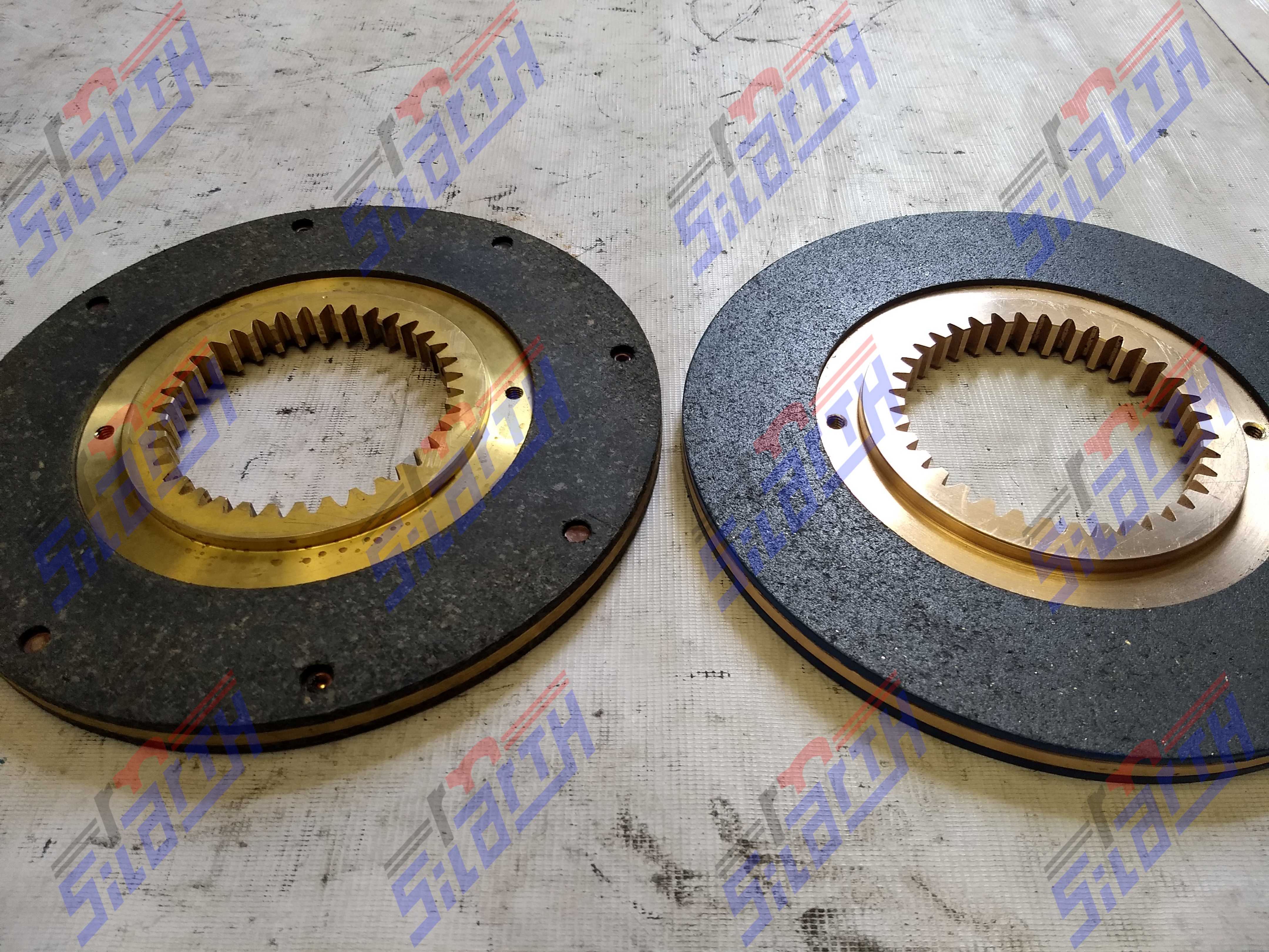 DISCO ALMA BRONCE DENTADO INTERIOR