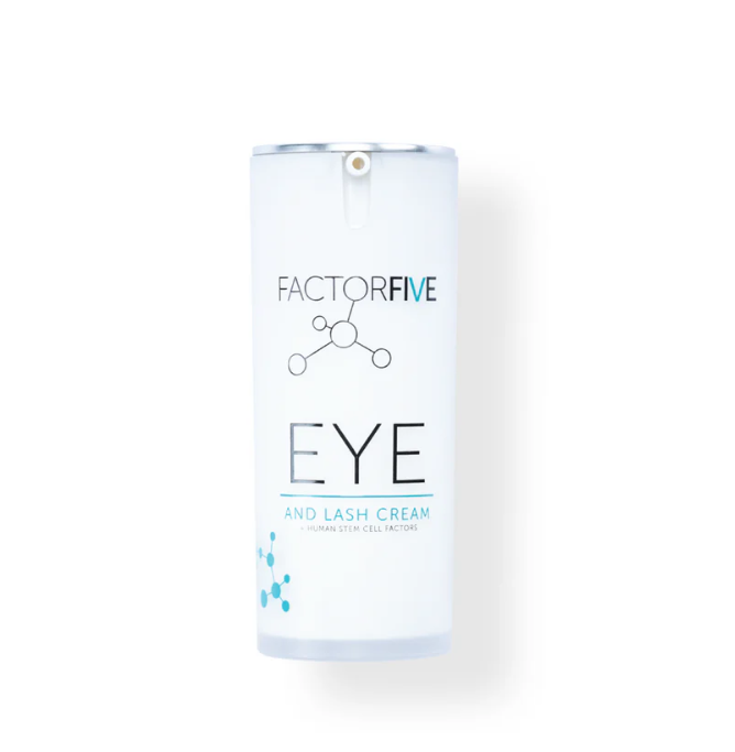 A powerhouse 3-in-1 cream that helps to replenish the eye area while safely enhancing your lashes and brows. This do-it-all formula combines human stem cell-derived growth factors with biotin and redensyl to save you valuable time on your skincare routine. Safe for everyday use—our Eye/Lash Cream is prostaglandin free and will not change the color of your eyes.