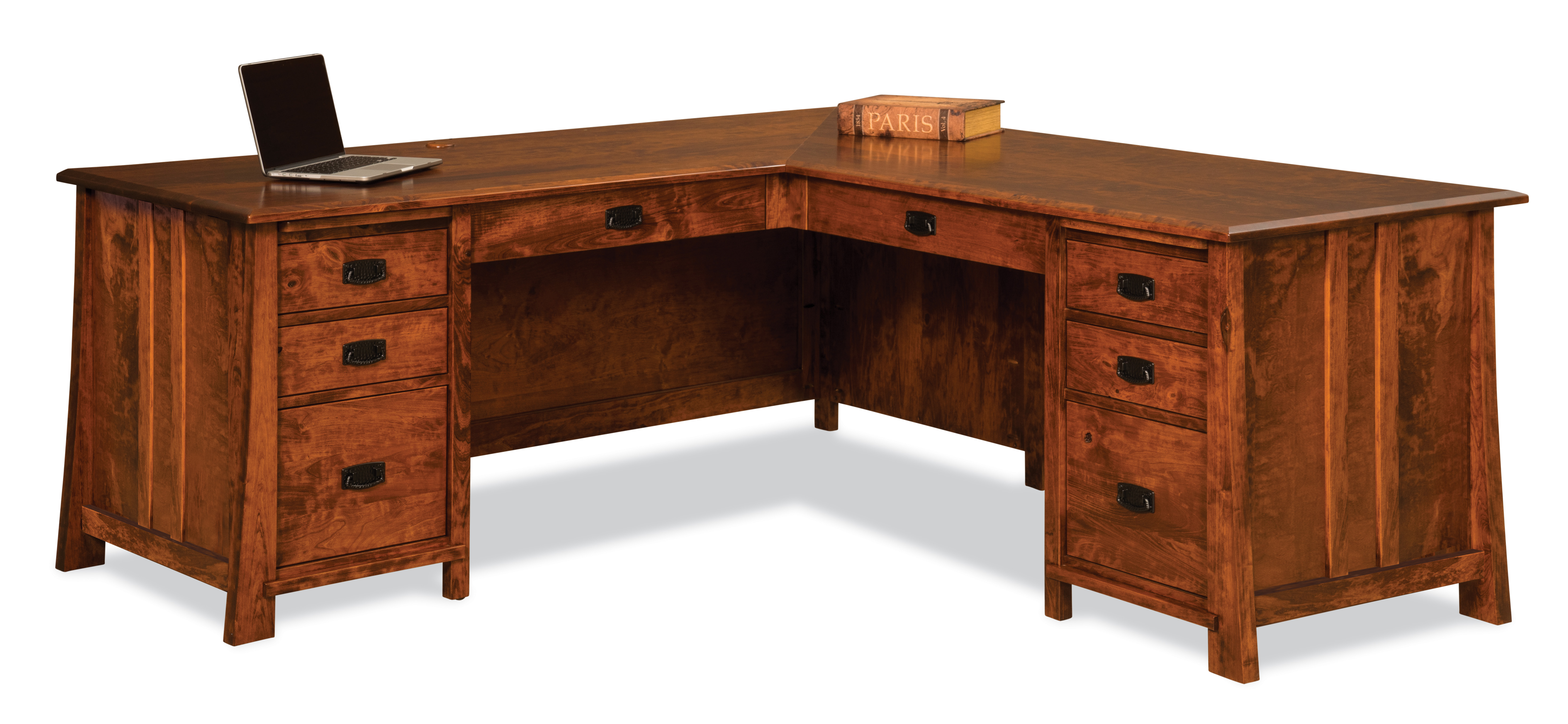 Grant 2pc L Desk-#132