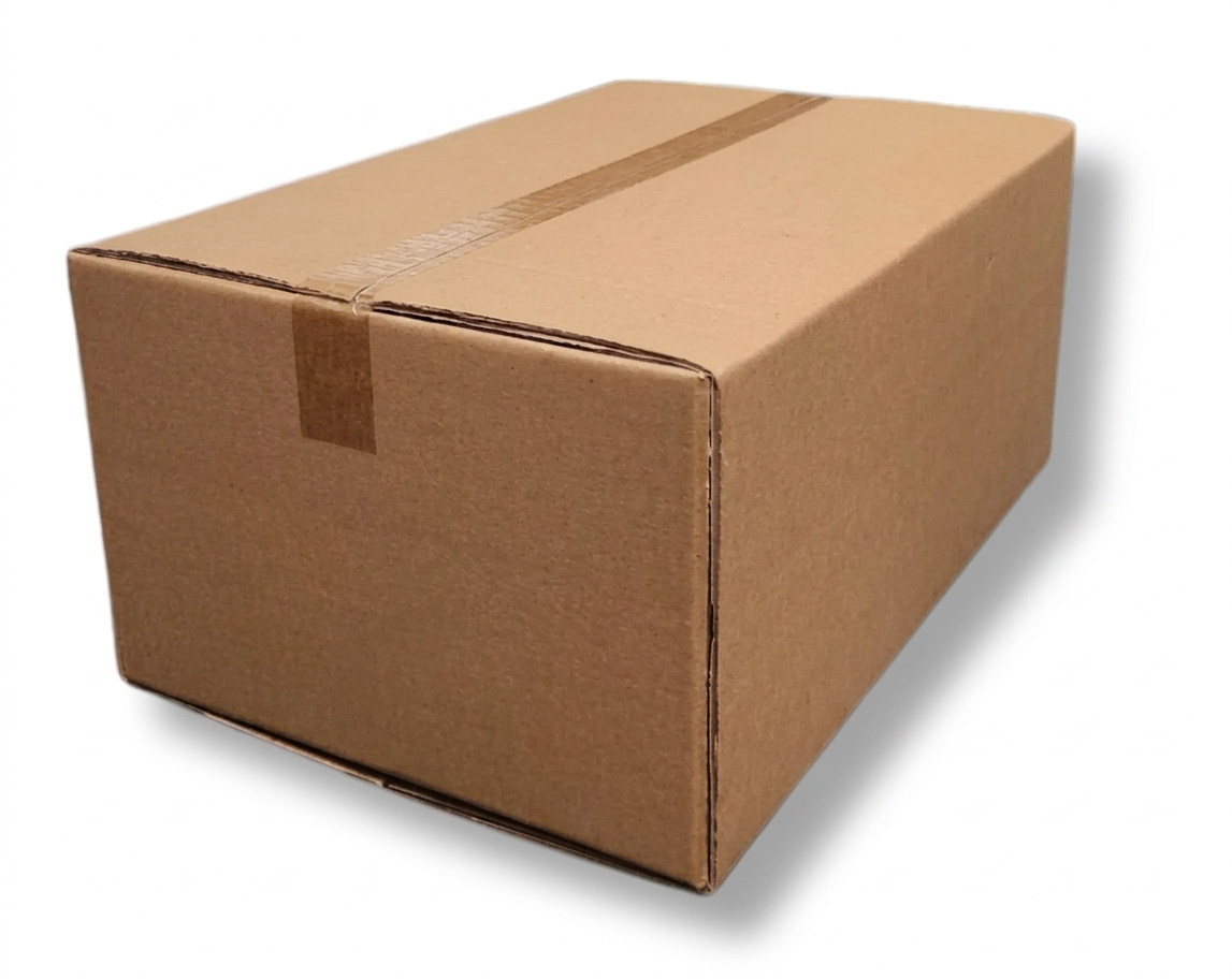 Caja de cartón regular ranurada