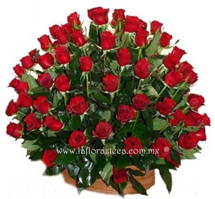 LFA-RS008 100 Rosas en Canasta de Mimbre
Precio $3,100