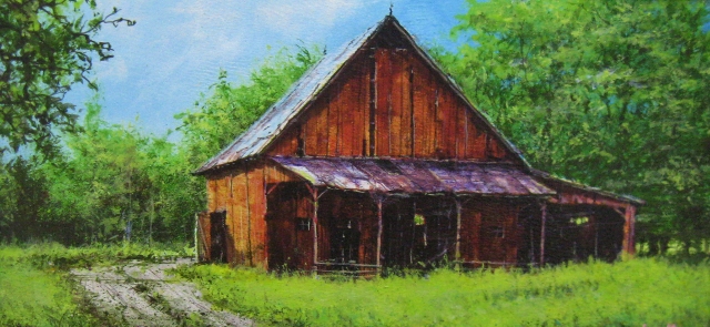 Messa, Summer Breeze, 6" x 12" Acrylic