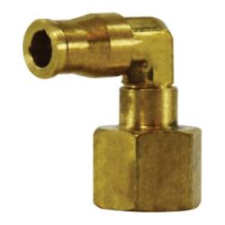 Brass PTC Female Swivel Elbow
