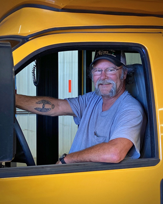 Mike is Dan’s father so the saying; like father  - like son!  Mike started driving a mini bus out of our Shakopee facilities in September of 2021.

Currently he picks up & delivers students to and from St Joseph’s and Dean Lakes schools.

Mike likes all his students, their teachers and all the other drivers!

In his free time, Mike loves to hunt & fish and watch Drag Racing on TV.