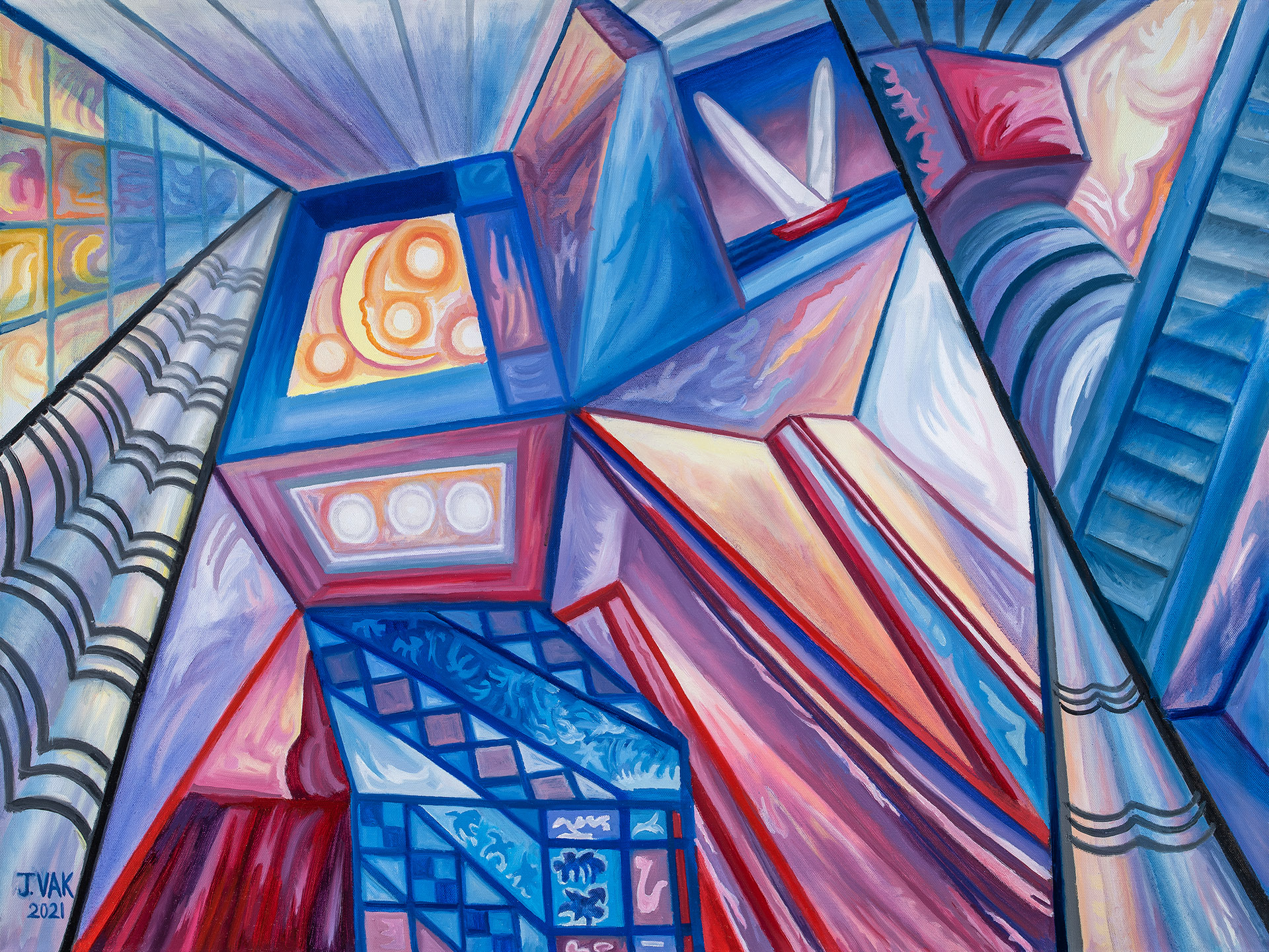 Planes in Space No.2
30 X 40 Original Oil
$2500
2021