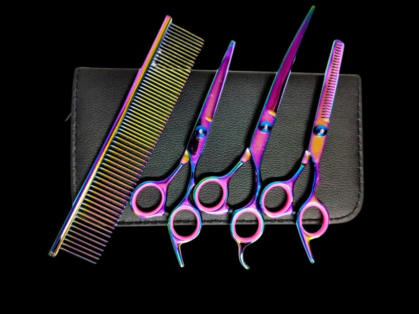 TA04 SET DE TIJERAS 
PROFESIONAL TORNASOL 4 PZS