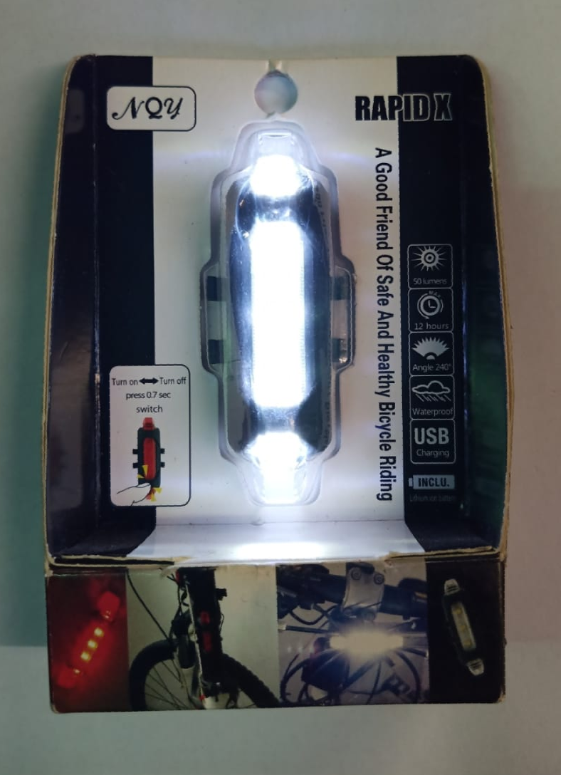 Luz Delantera de 50 Lumens para poste de asiento