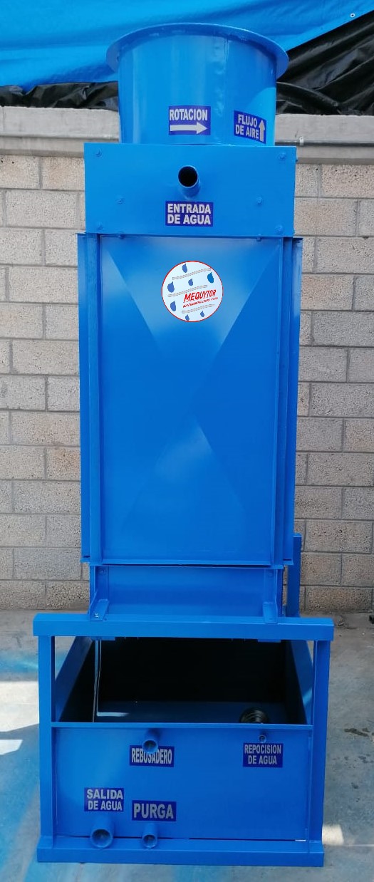 TORRE DE ENFRIAMIENTO MODELO TE-2-3-1.0 GALVANIZADA