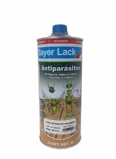 ANTIPARASITOS
ES UN PRESERVADOR PARA TODO TIPO DE MADERA
PROTEGIENDOLA CONTRA LA ACCION DE LOS INSECTOS ES EXCELENTE
PARA ELIMINAR TERMITASY POLILLA