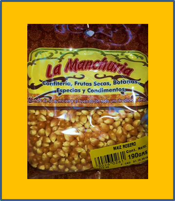 MAÍZ ROSERO
190 GRS