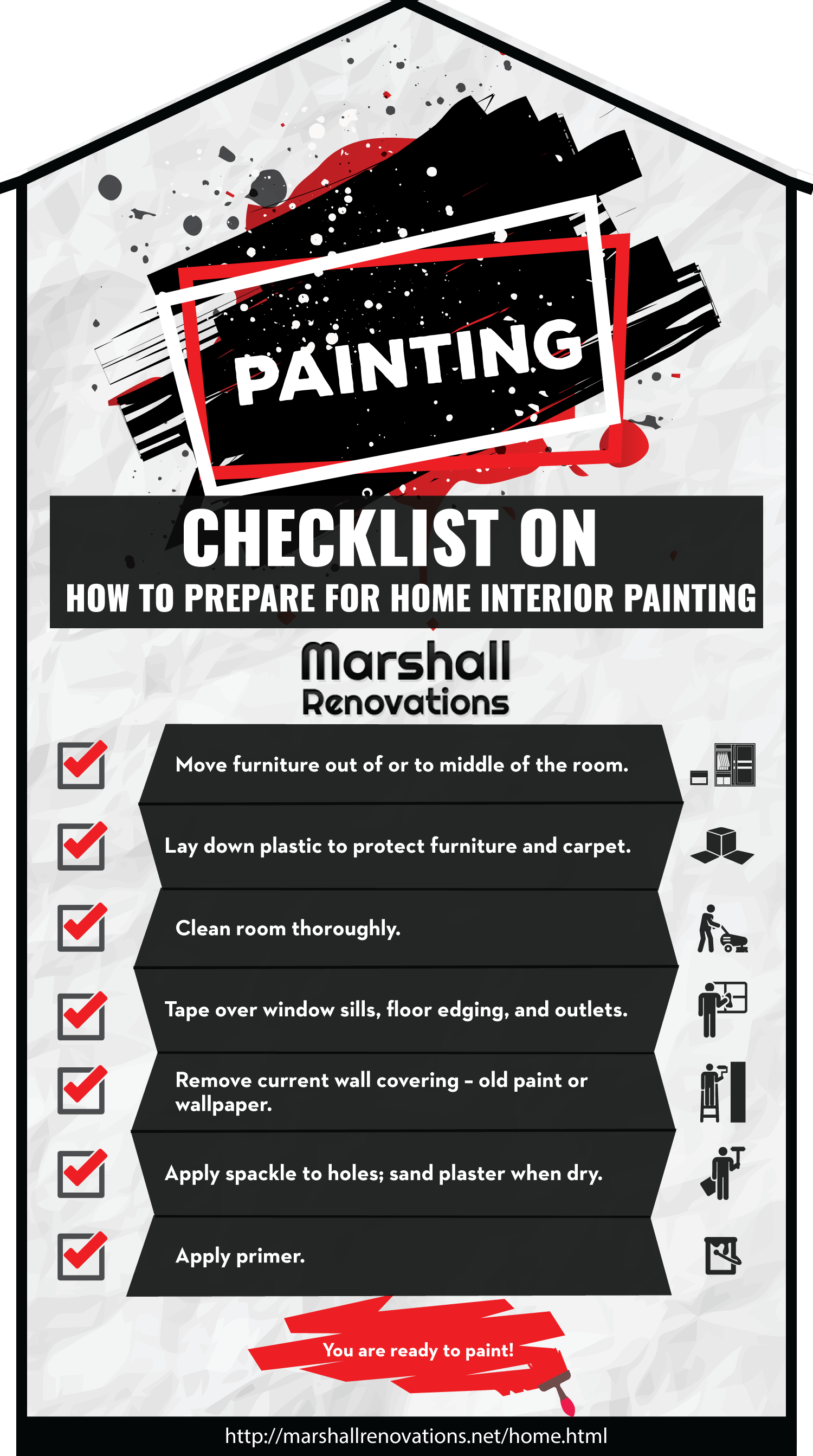 Home Interior Painting Checklist