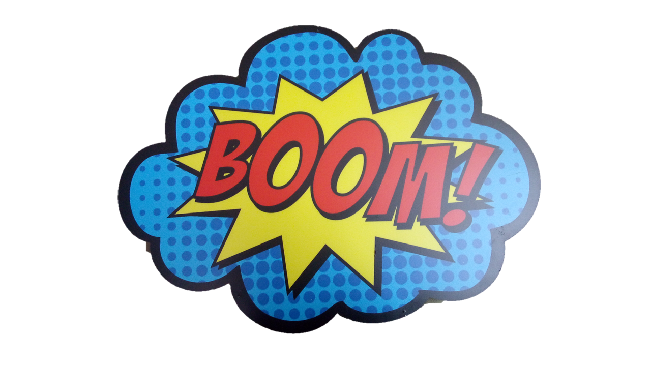 Expresion Comic BOOM!
Precio de Alquiler 
$ 40.000
medidas: 80 de ancho x 59cm de alto 