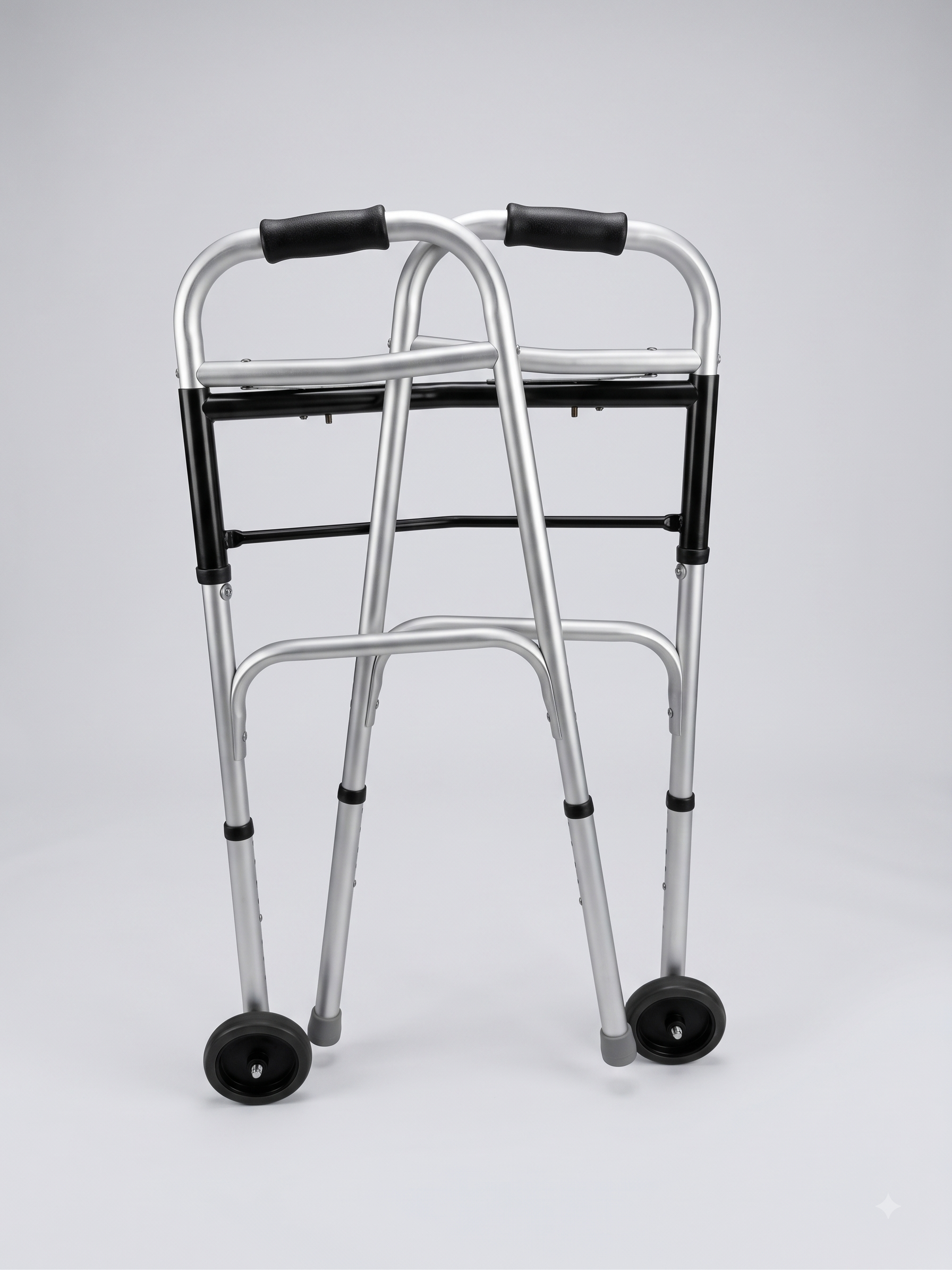 Andador Plegable de Dos Ruedas