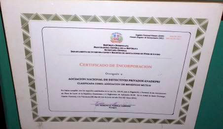 IPONA - Certificación de incorporación