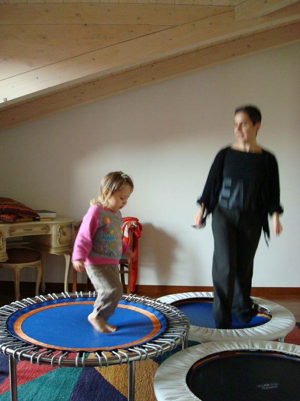 Dorothea on Bellicon Premium Rebounder