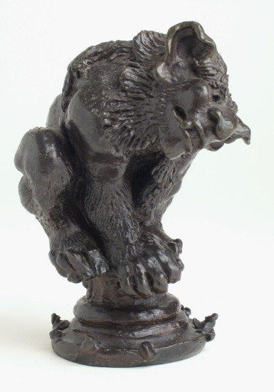 Black Pawn (#4 - chess piece)
Artist: Bill Girard, Royal Oak, MI
Formerly collection of Allen Abramson
Photo courtesy of Ken Weikal, Farmington Hills, MI. 