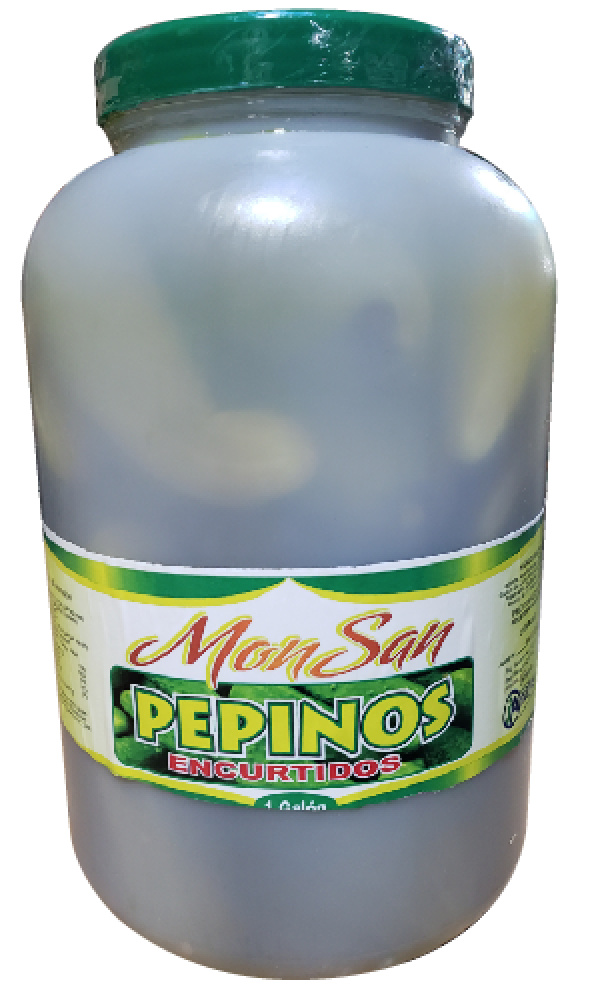 Pepinos enteros Monsan 4/1 Gl
Código: 181