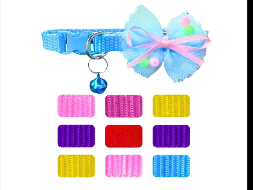 BON124 - PAQUETE DE COLLARES 
CON MOÑO 10 PZS