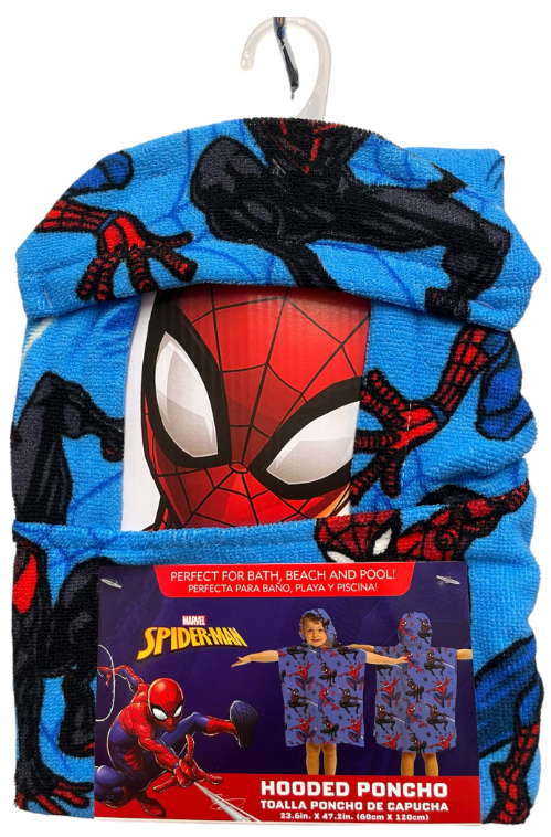 JF68770POE
HOODED TOWEL SPIDER MAN
032281687700
24 CS PACK