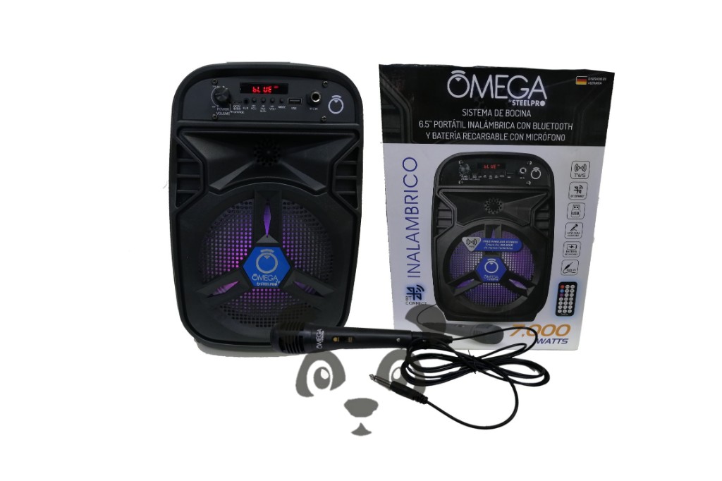 OMEGA 6.5"
STEELPRO CON MICROFONO
OM-600B