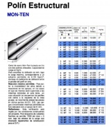 Polín estructural Mon-ten