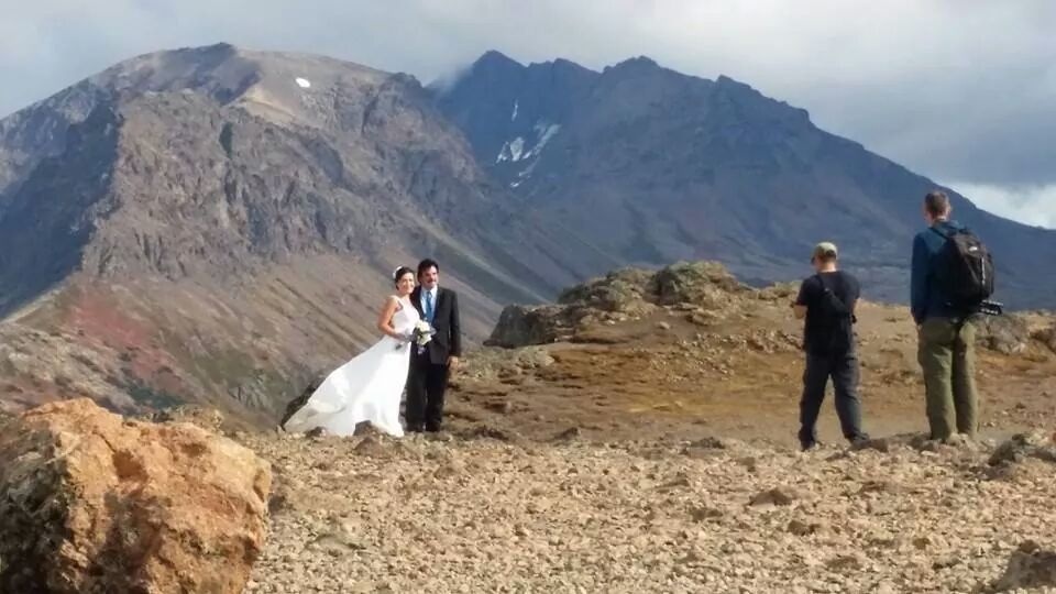 Getting Married on Flattop Mountain!