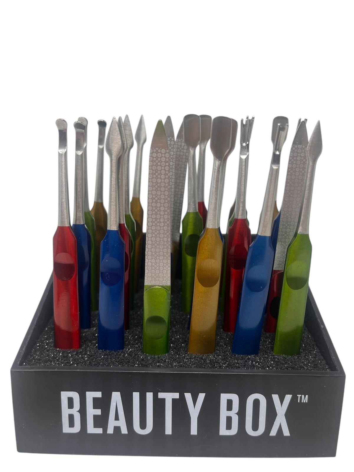 BB-27D
MANICURE SET SINGLES COLOR 24 PC