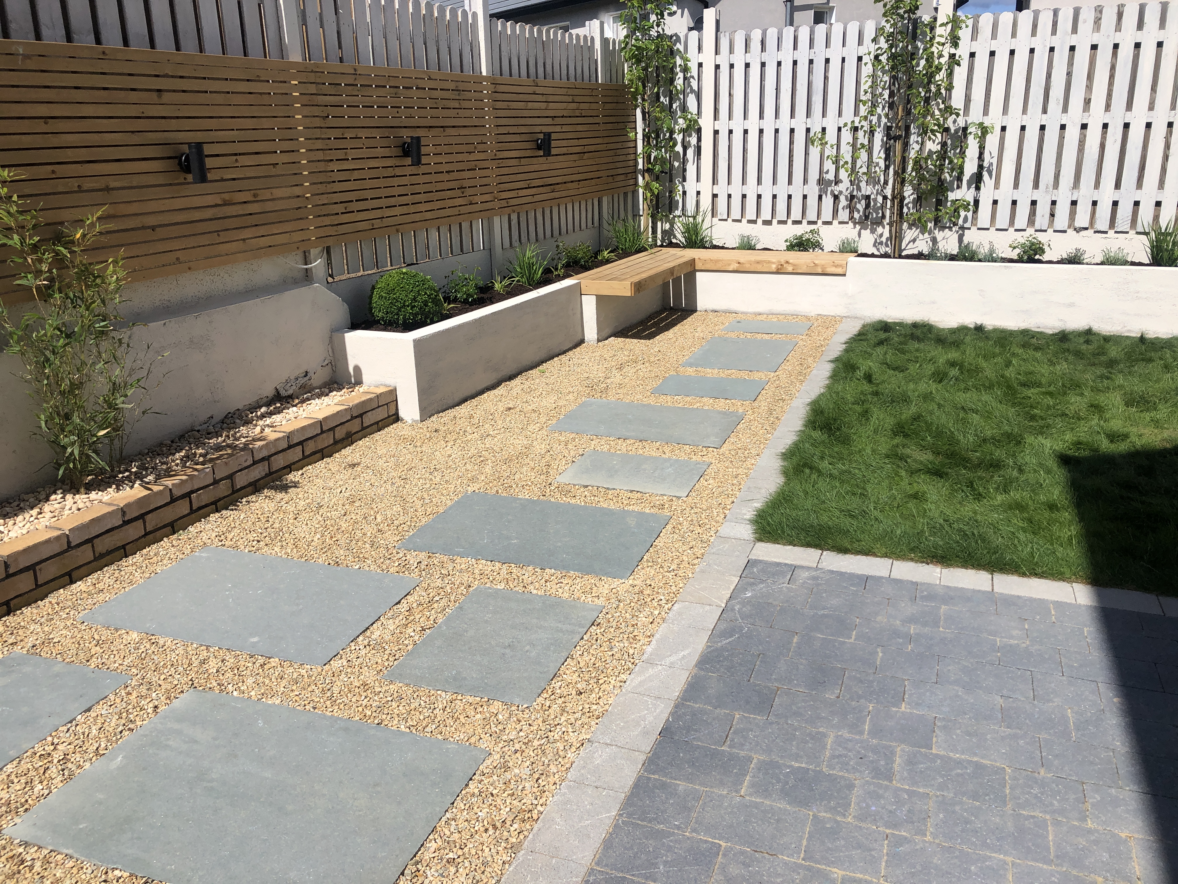 Stepping Stone in Gravel