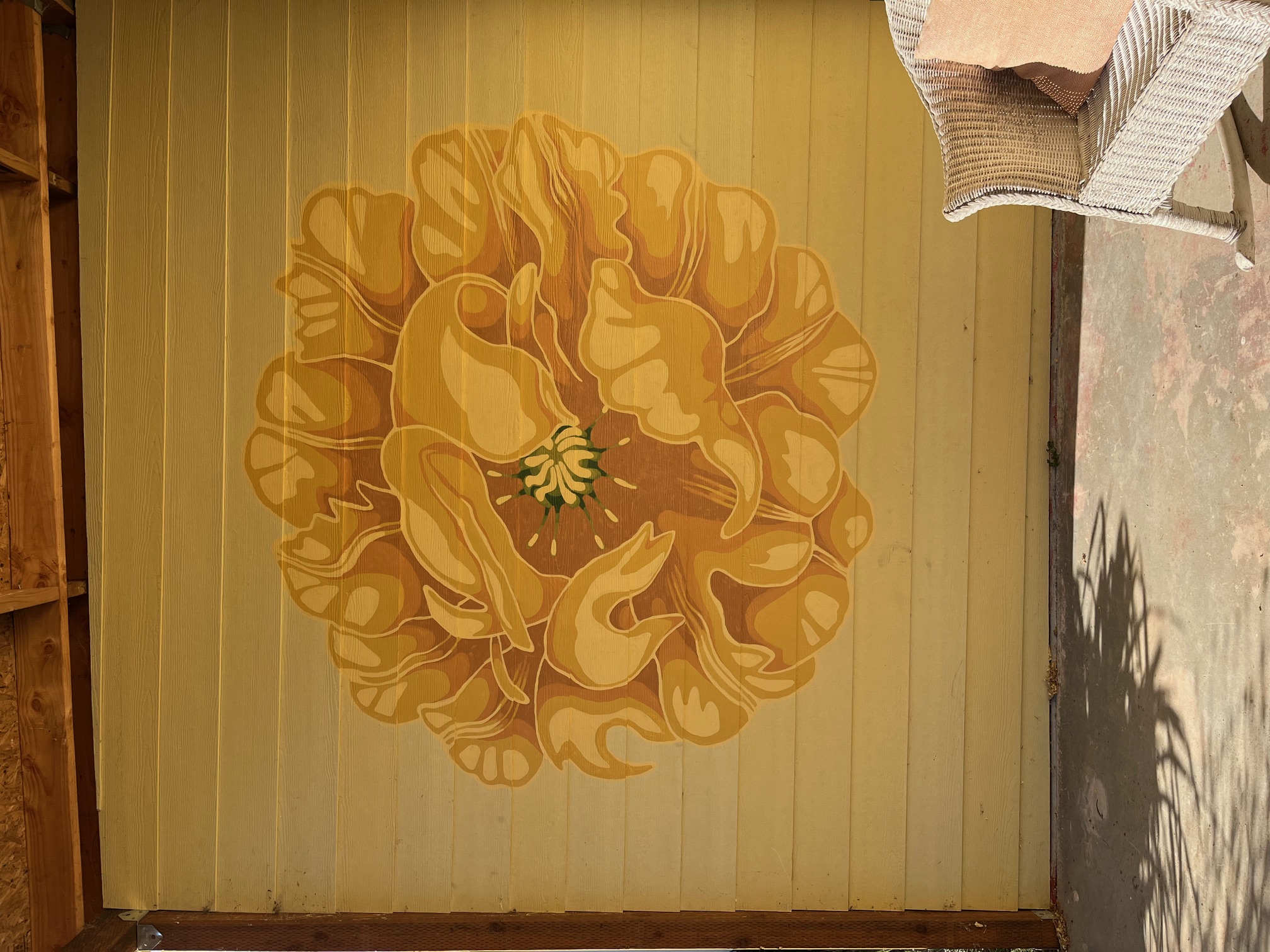 Porch Wall Mural 6' x 6'