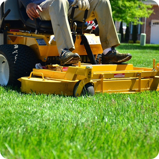 Lawn mowing