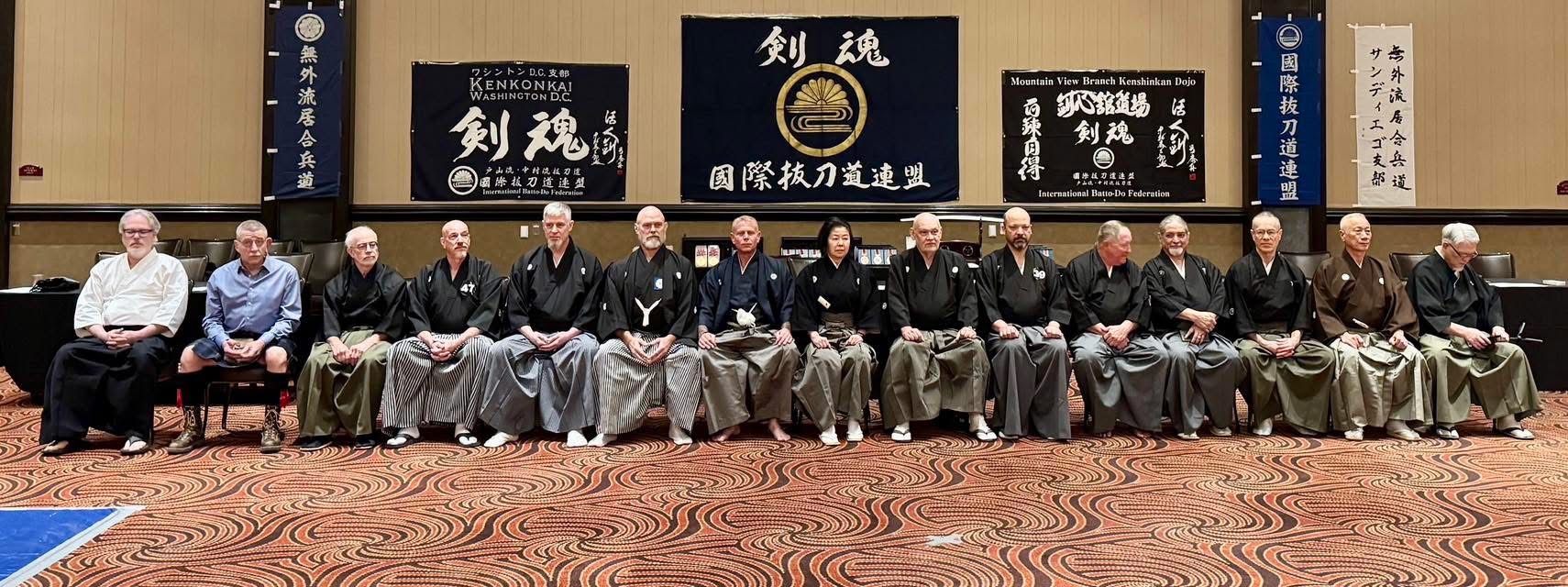 Group photo of instructors and special guests.