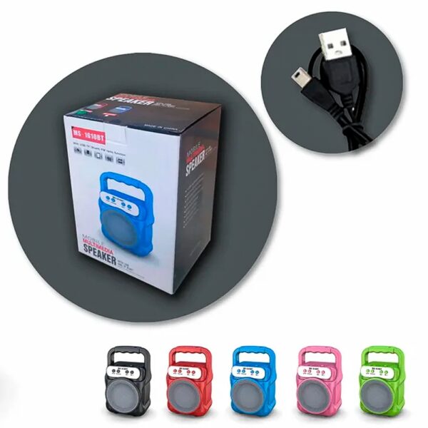 MS-1610BT
MINI BOCINA A COLORES