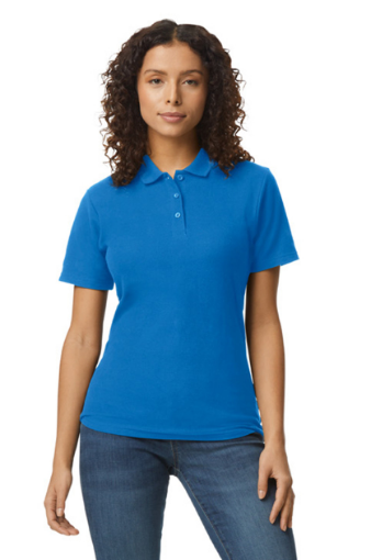 CAMISETA POLO DE PIQUE DE MUJER