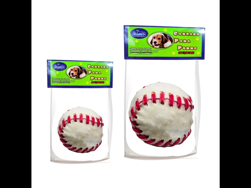 PELOTA DE BEISBALL DE CARNAZA