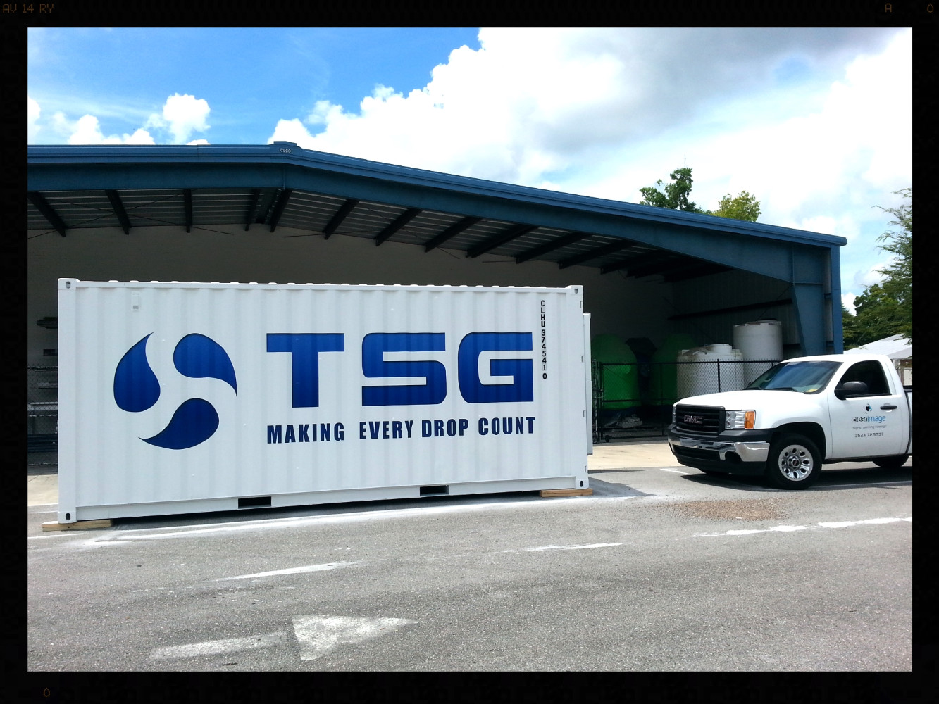 Digital print graphics on shipping container
Gainesville, Florida