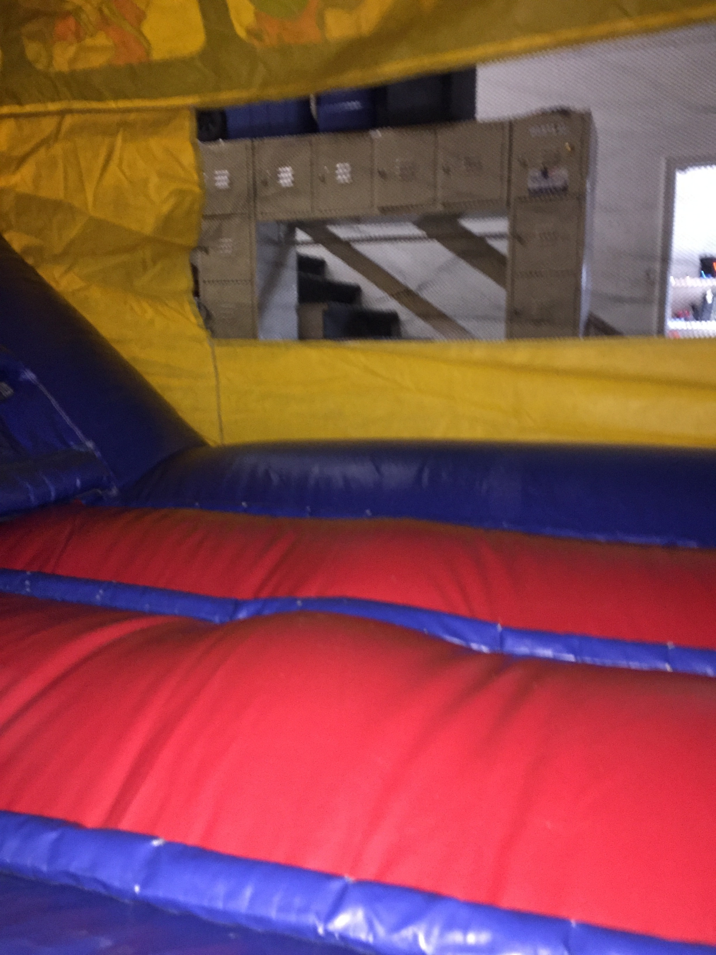 Blown Baffle Repair - Before