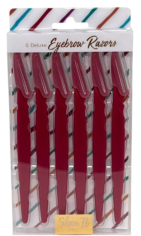 810004940550
SHAVE IT PRO
6PK EYEBROW RAZOR

