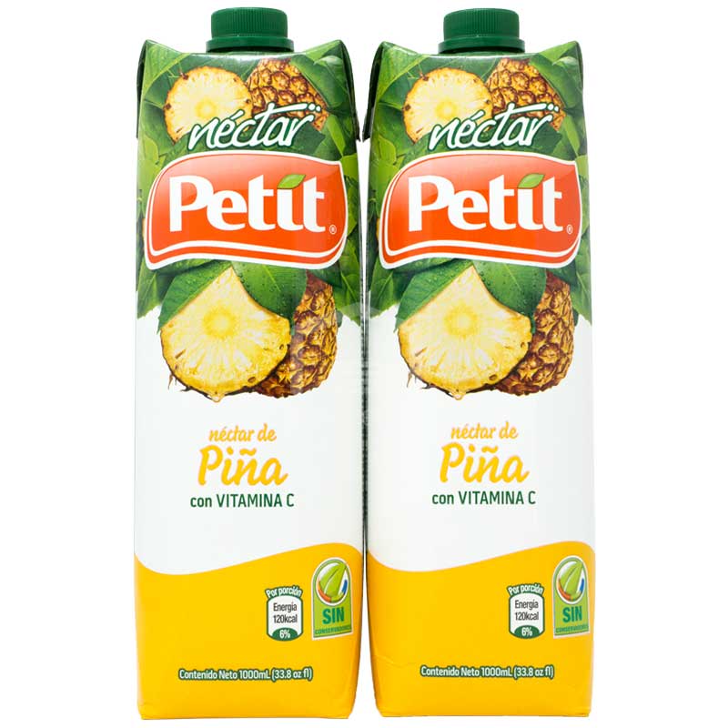 Jugos Petit Piña 12/1000 ml
Código: 11771