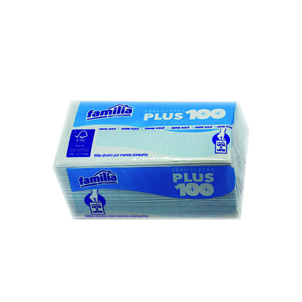 Servilletas PlusFamilia 100und