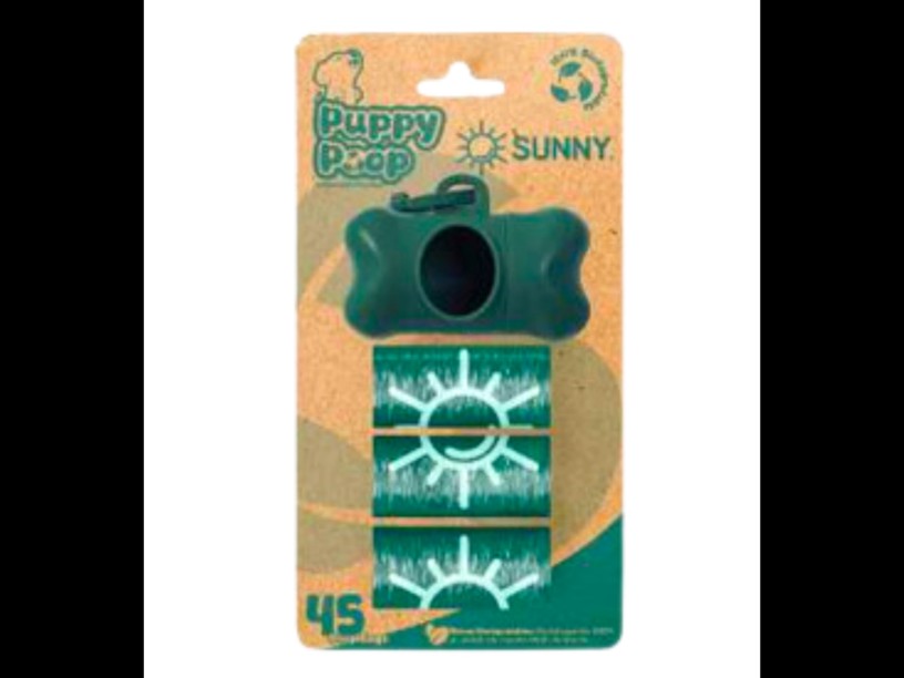 SP-7833 BLISTER 3 ROLL 
45 BOLSAS BIODEGR+
DISPENSADOR