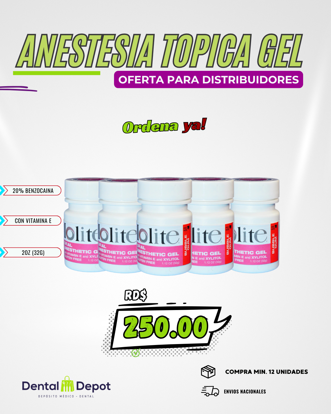 ANESTESIA TOPICA GEL