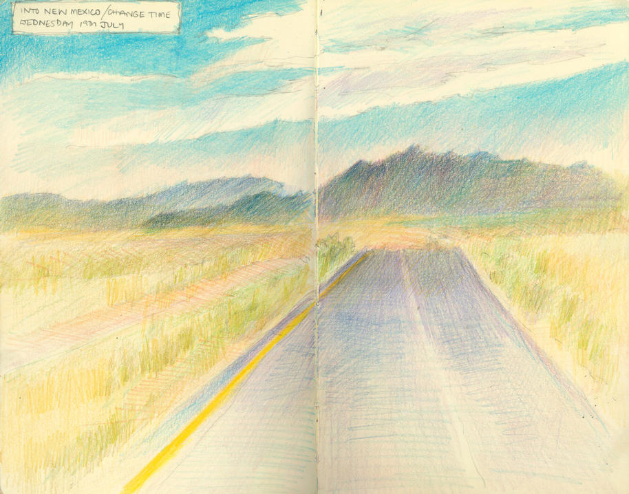Into New Mexico