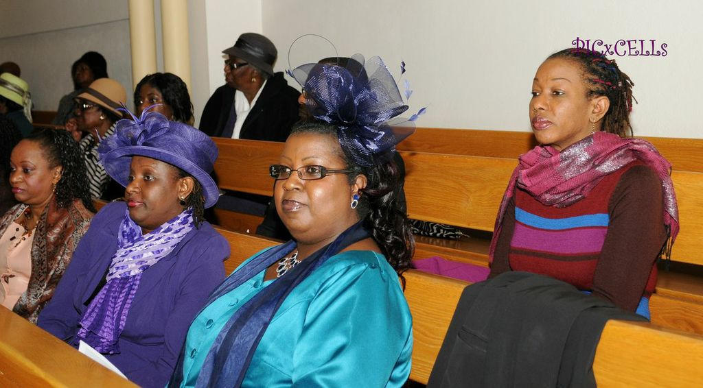Guests at the Thanksgiving Service