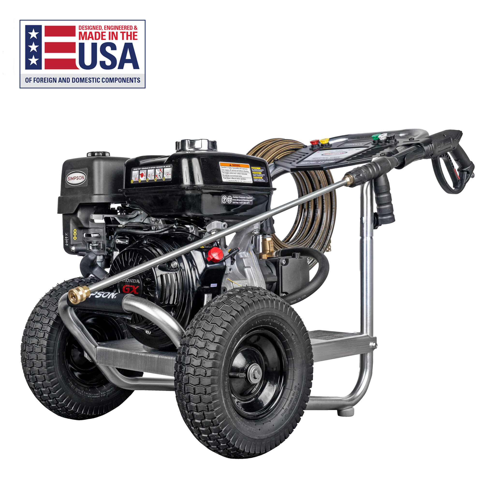 3500psi High Volume 
Pressure Washer
8.5hp  $85/day